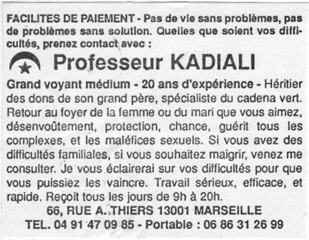 Cliquez pour voir la fiche dtaille de KADIALI