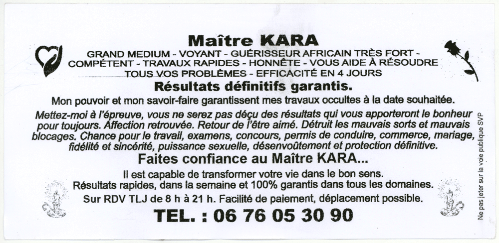 Maître KARA, Lyon