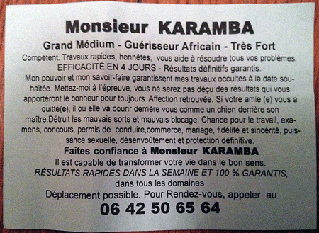 Cliquez pour voir la fiche dtaille de KARAMBA