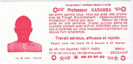 Cliquez pour voir la fiche dtaille de KARAMBA