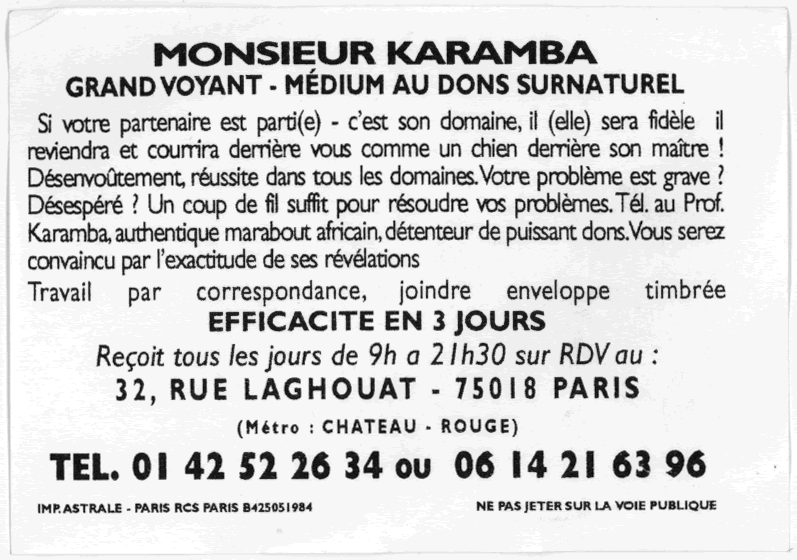 Cliquez pour voir la fiche dtaille de KARAMBA