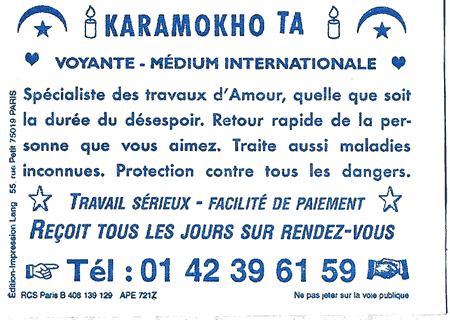 Cliquez pour voir la fiche dtaille de KARAMOKHO TA