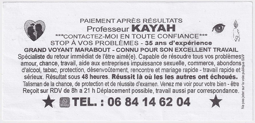 Professeur KAYAH, Lyon