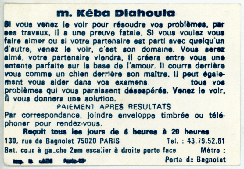 Cliquez pour voir la fiche détaillée de Kéba Diahoula