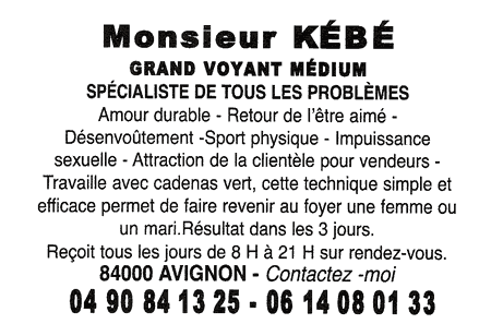 Monsieur KB, Avignon