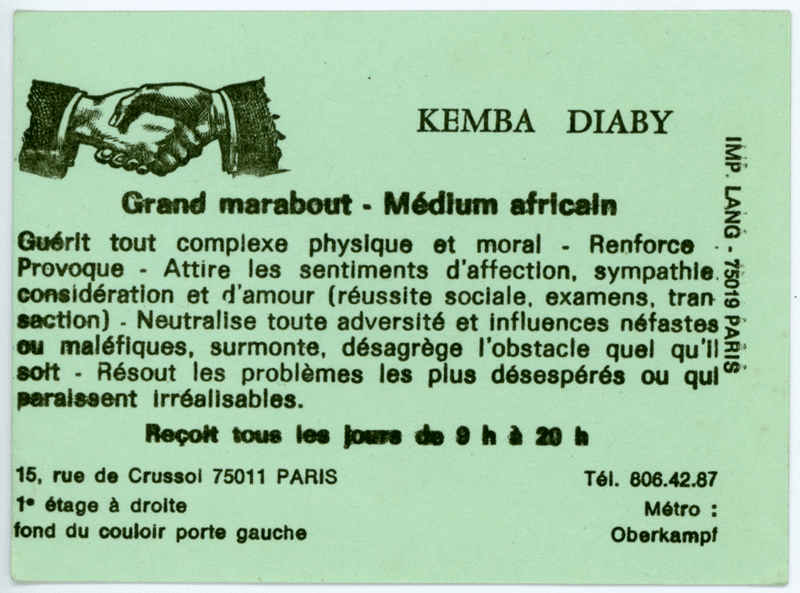  KEMBA DIABY, Paris