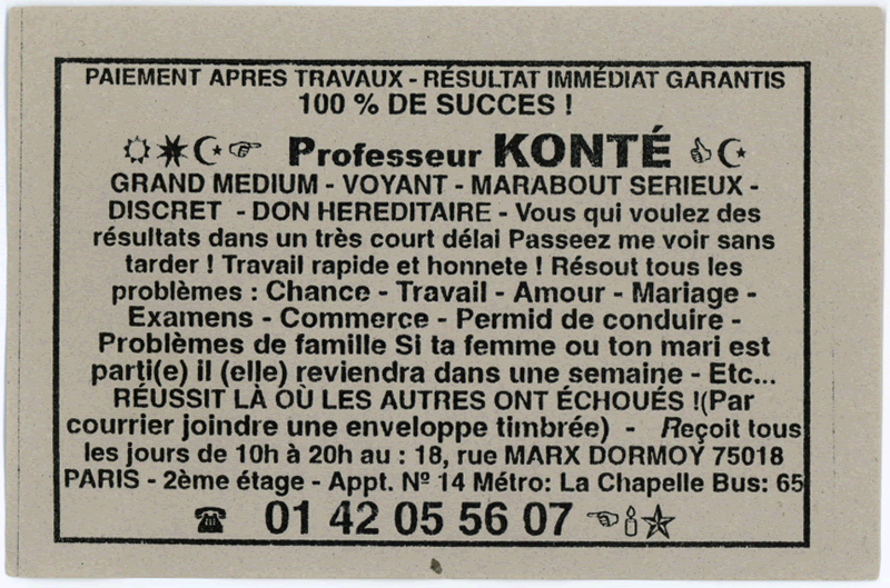 Professeur KONT, Paris