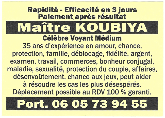 Maître KOUBIYA, Toulouse