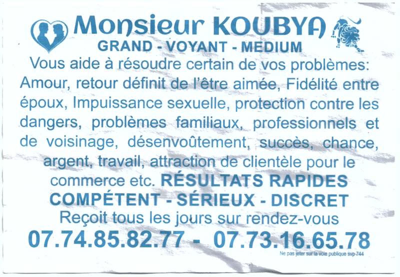 Cliquez pour voir la fiche dtaille de KOUBYA