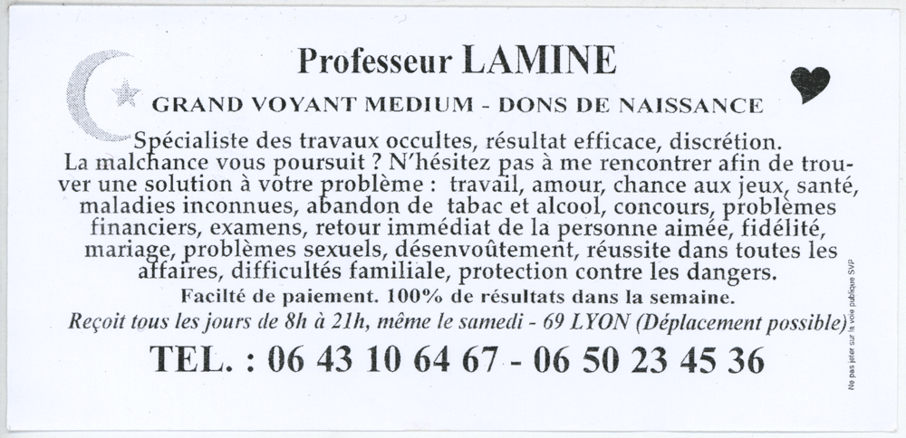 Cliquez pour voir la fiche détaillée de LAMINE