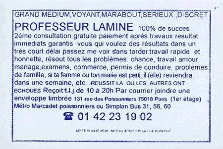 Cliquez pour voir la fiche dtaille de LAMINE