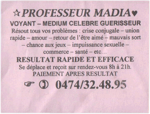 Cliquez pour voir la fiche dtaille de MADIA