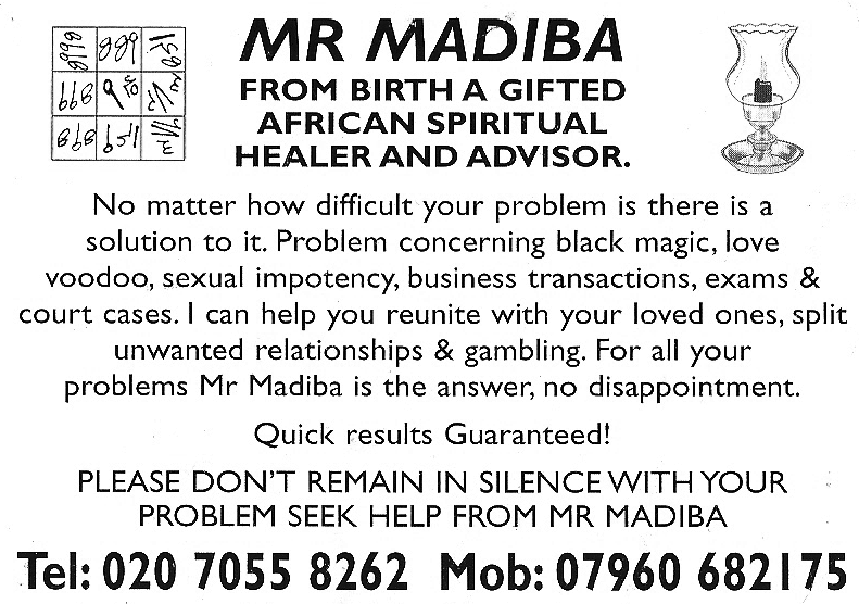 Cliquez pour voir la fiche détaillée de MADIBA