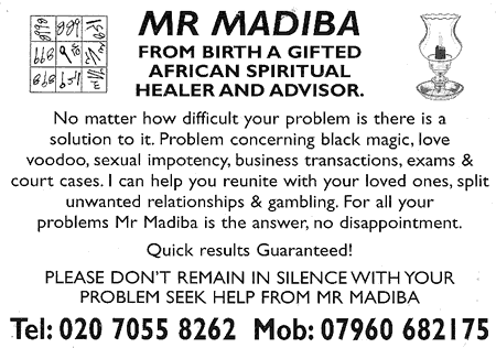 Cliquez pour voir la fiche détaillée de MADIBA