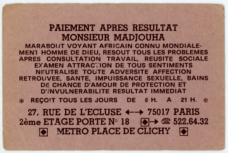 Cliquez pour voir la fiche détaillée de MADJOUHA