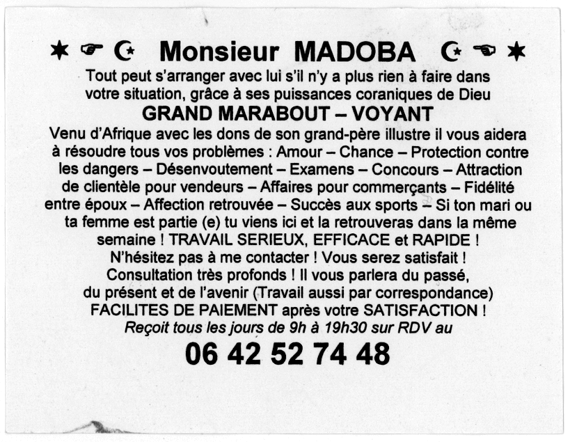 Cliquez pour voir la fiche détaillée de MADOBA