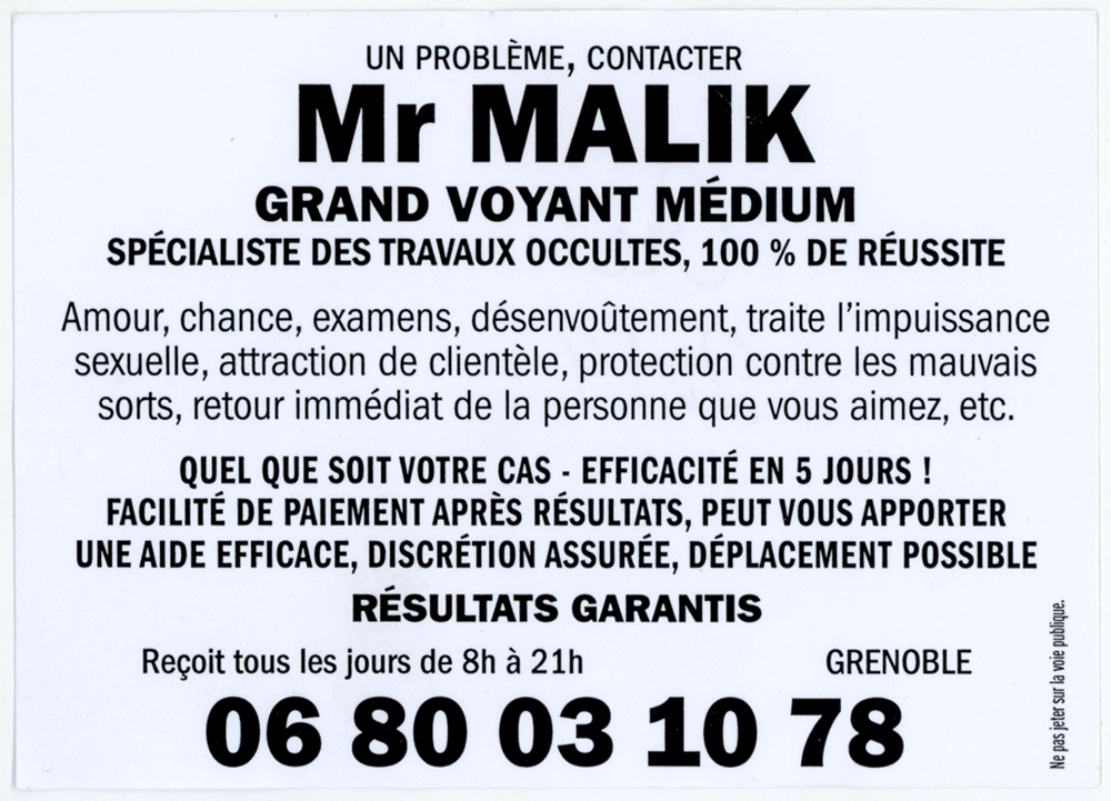 Cliquez pour voir la fiche détaillée de MALIK