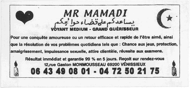 Monsieur MAMADI, Lyon