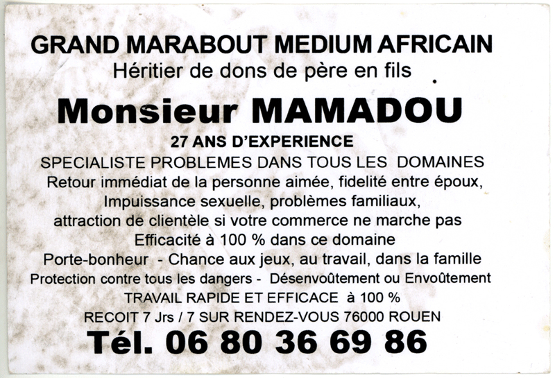 Cliquez pour voir la fiche dtaille de MAMADOU