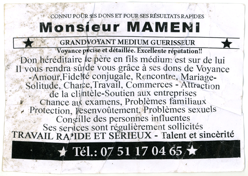 Cliquez pour voir la fiche dtaille de MAMENI