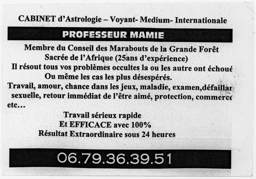 Professeur MAMIE, Toulouse