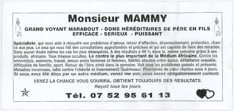 Cliquez pour voir la fiche dtaille de MAMMY