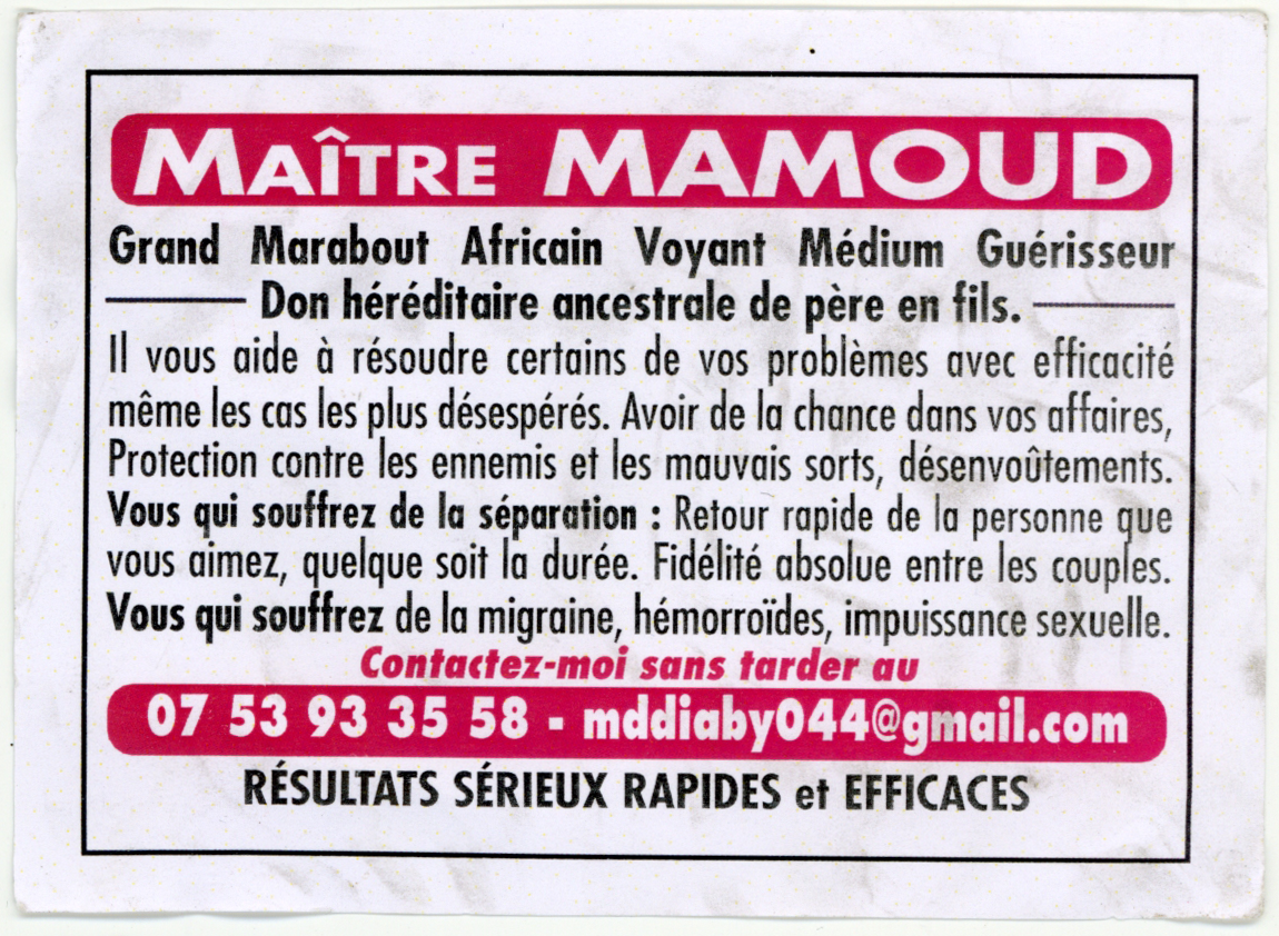 Maître MAMOUD, Alpes-Maritimes