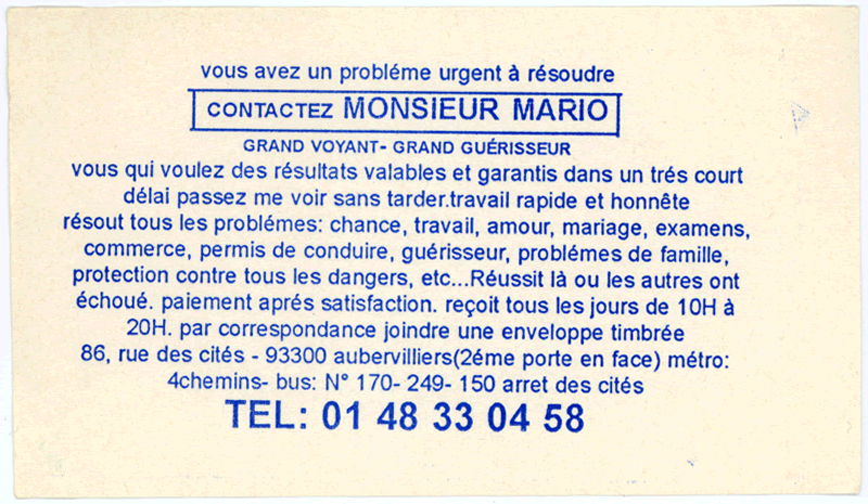 Cliquez pour voir la fiche dtaille de MARIO