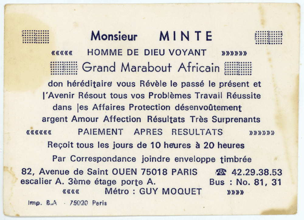 Cliquez pour voir la fiche détaillée de MINTE