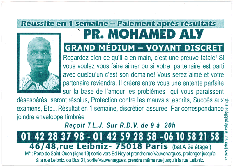 Cliquez pour voir la fiche dtaille de MOHAMED ALY