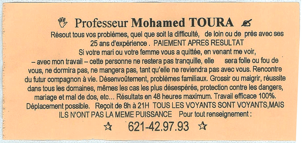 Professeur Mohamed TOURA, Luxembourg