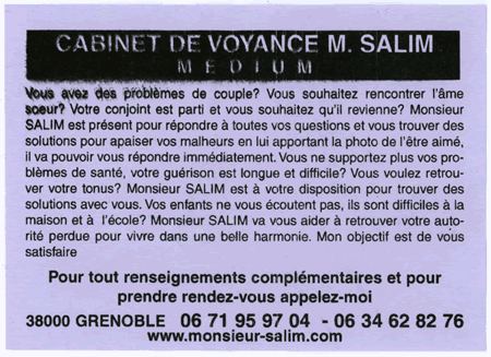 Cliquez pour voir la fiche dtaille de SALIM