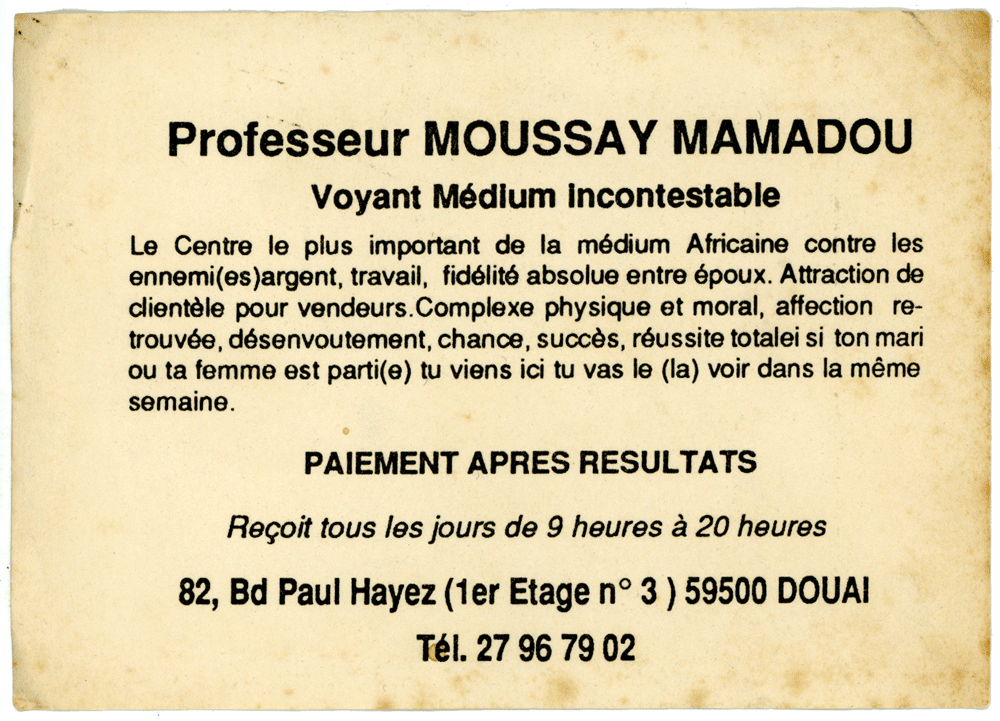 Cliquez pour voir la fiche détaillée de MOUSSAY MAMADOU
