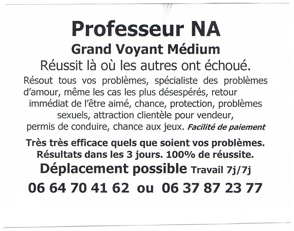Cliquez pour voir la fiche détaillée de NA