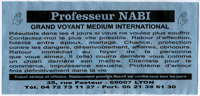 Professeur NABI, Lyon