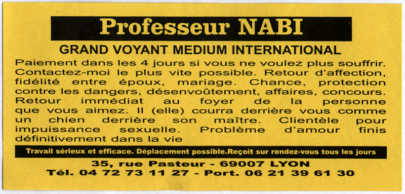 Cliquez pour voir la fiche dtaille de NABI