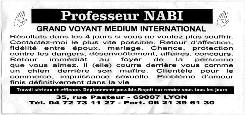 Professeur NABI, Lyon