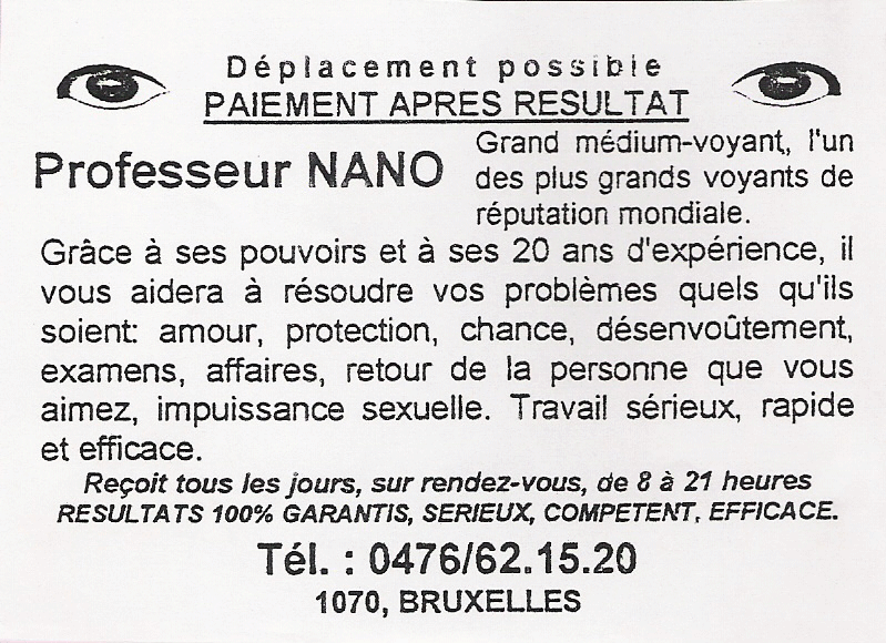 Cliquez pour voir la fiche dtaille de NANO