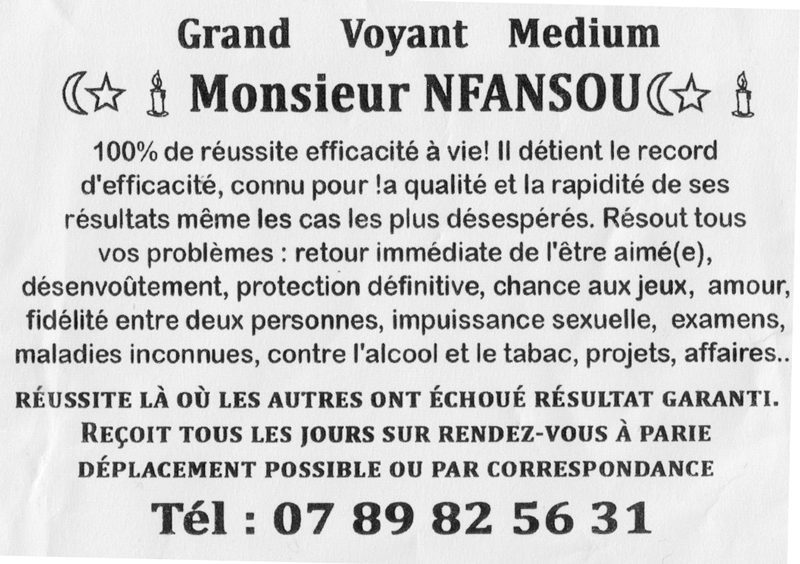 Monsieur NFANSOU, Loire Atlantique