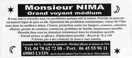 Cliquez pour voir la fiche dtaille de NIMA