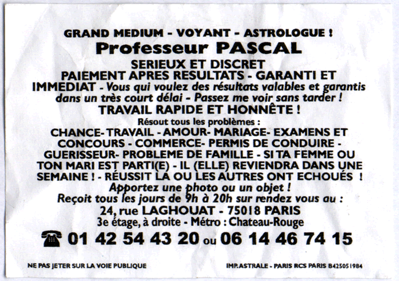 Professeur PASCAL, Lyon