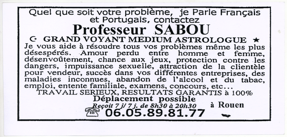 Professeur SABOU, Rouen