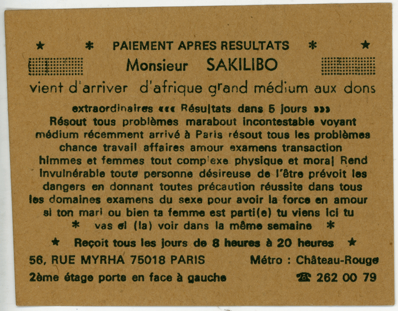 Cliquez pour voir la fiche détaillée de SAKILIBO