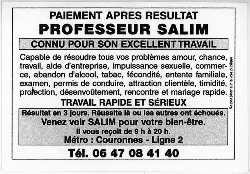 Cliquez pour voir la fiche dtaille de SALIM