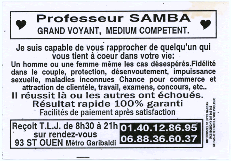 Cliquez pour voir la fiche dtaille de SAMBA