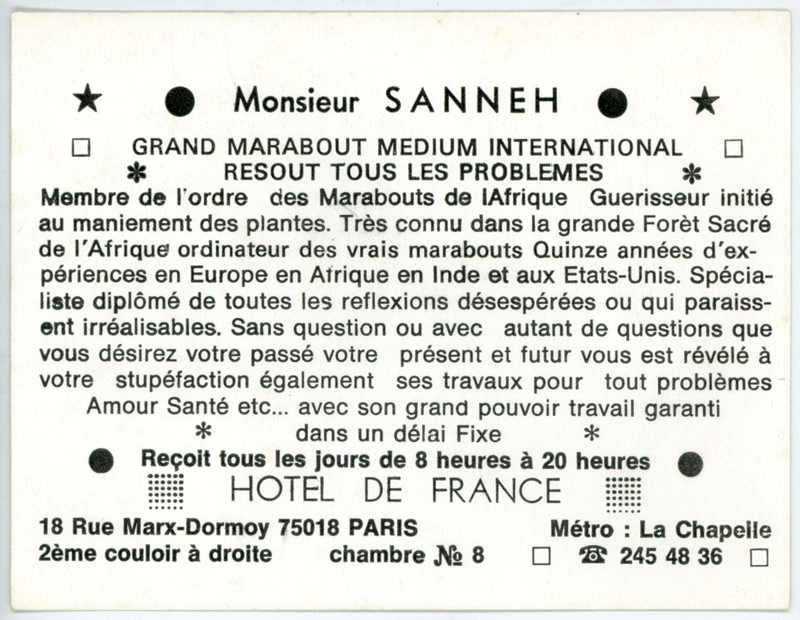 Cliquez pour voir la fiche détaillée de SANNEH