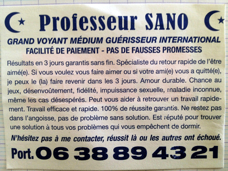 Professeur SANO, Grenoble