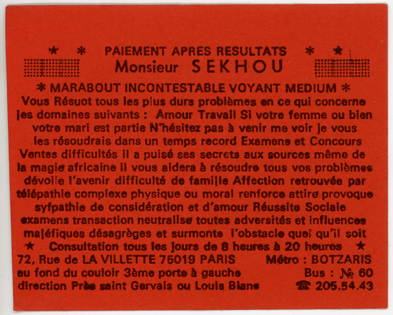 Cliquez pour voir la fiche détaillée de SEKHOU