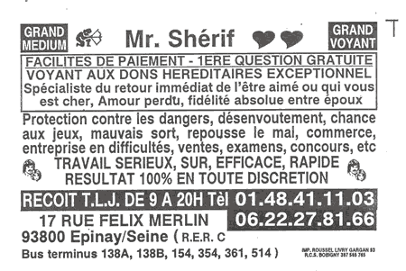 Cliquez pour voir la fiche dtaille de Shrif