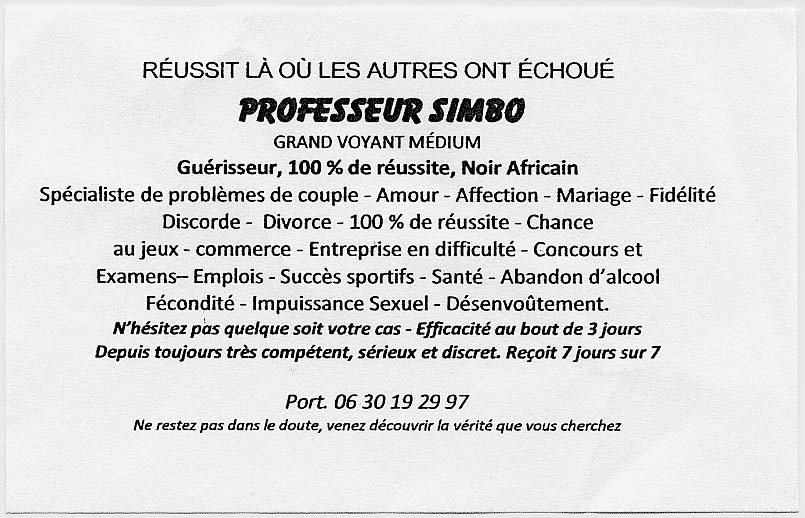 Cliquez pour voir la fiche dtaille de SIMBO